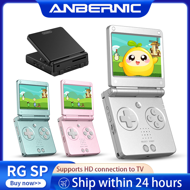 Retro Gaming Gadgets - Anbernic RGSP Flip Retro Handheld Game