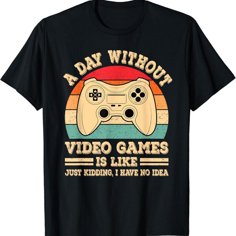 Game Retro Gaming - A Day Without Video Games Funny