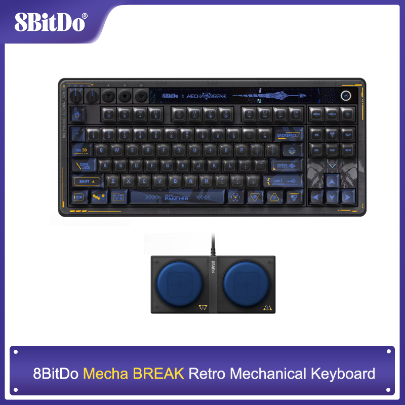 Retro Gaming Keyboard - 8BitDo Retro 87 Mechanical Keyboard -