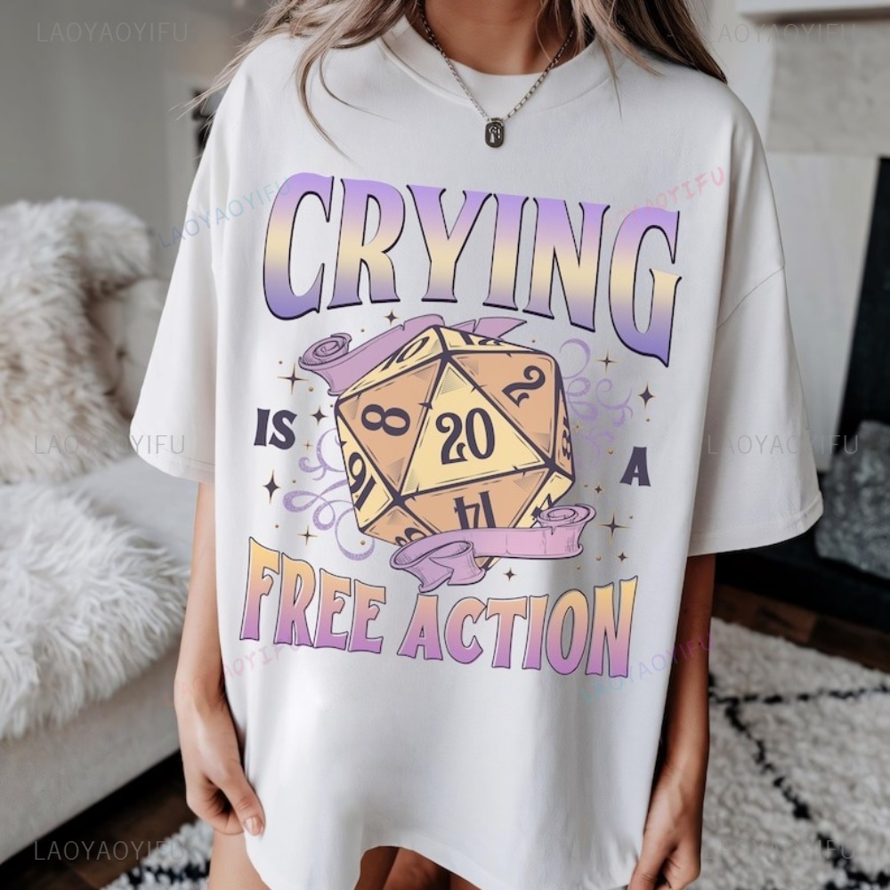 Funny DnD Crying Is A Free Act - Retro Gaming Expo 评论和价格