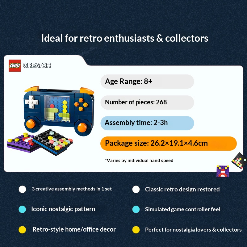 LEGO Creator 3in1 Building Blo - Retro Gaming Expo 评论和价格