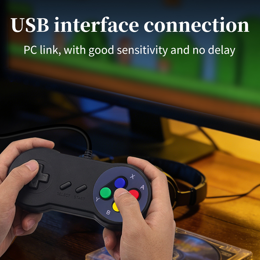 1-2 pcs SNES USB Controller Re - Retro Gaming Raspberry Pi 5 评论和价格