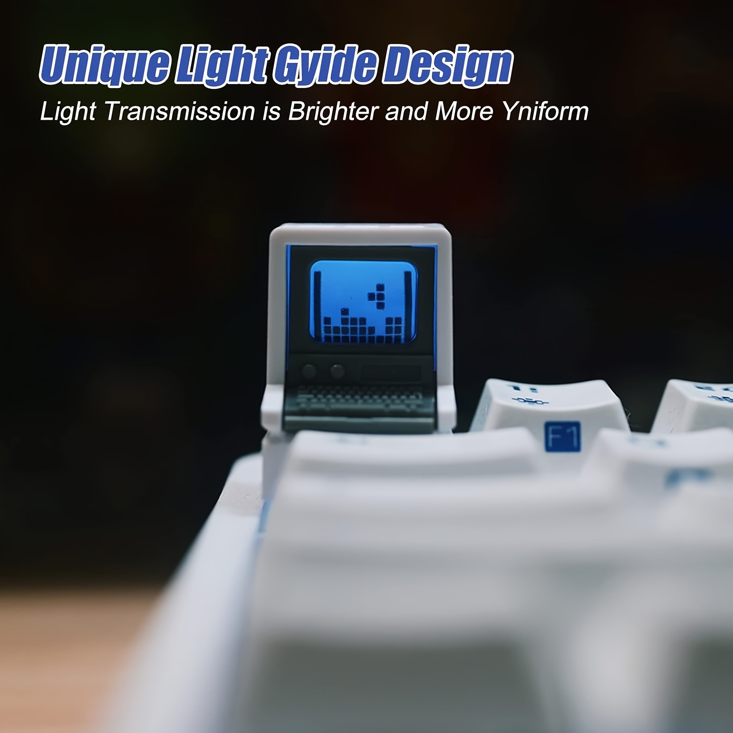 Retro Mac-Inspired Keycaps Dou - Retro Gaming Keyboard 评论和价格