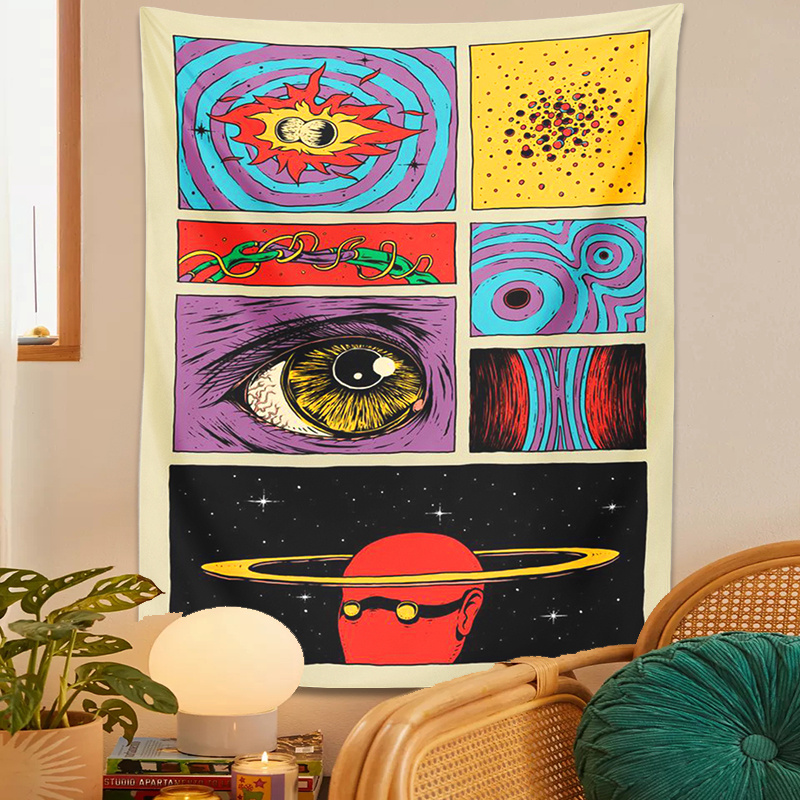 VIKAMA Psychedelic Collage Art - Retro Gaming Gadgets 评论和价格