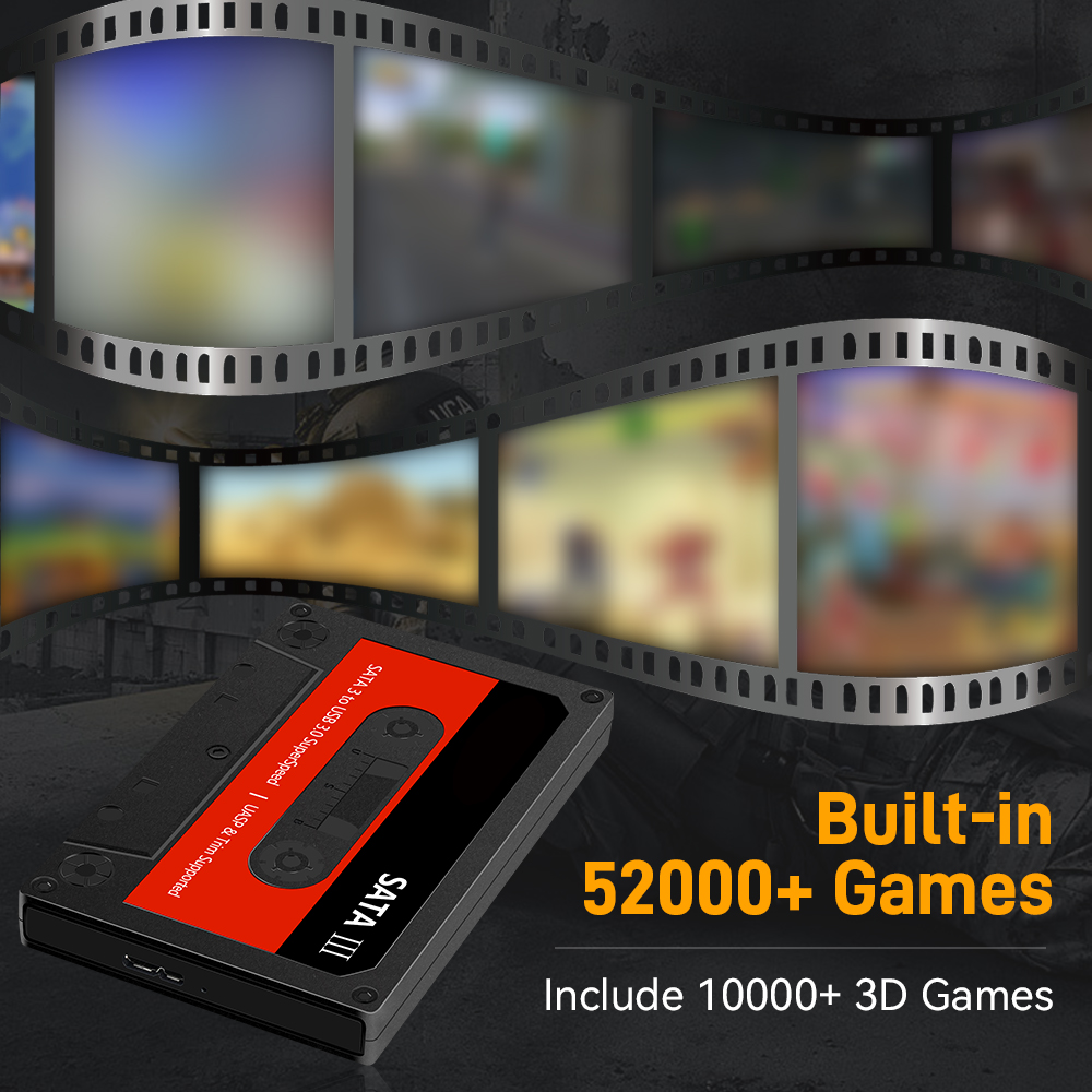 Batocera 500G/2T Emulator Game - Retro Gaming Emulator Console 评论和价格