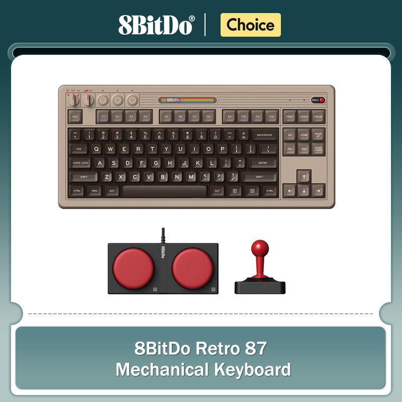 8BitDo Retro Mechanical Keyboa - Retro Gaming Keyboard 评论和价格
