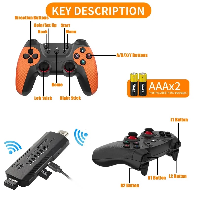 X2 Ultra Pro Retro Game Stick  - Retro Gaming Best Console 评论和价格