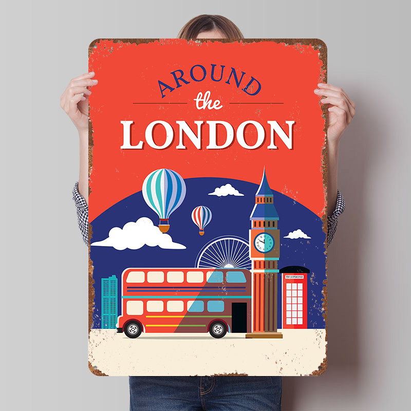 Around the London Travel Metal - Retro Gaming London 评论和价格