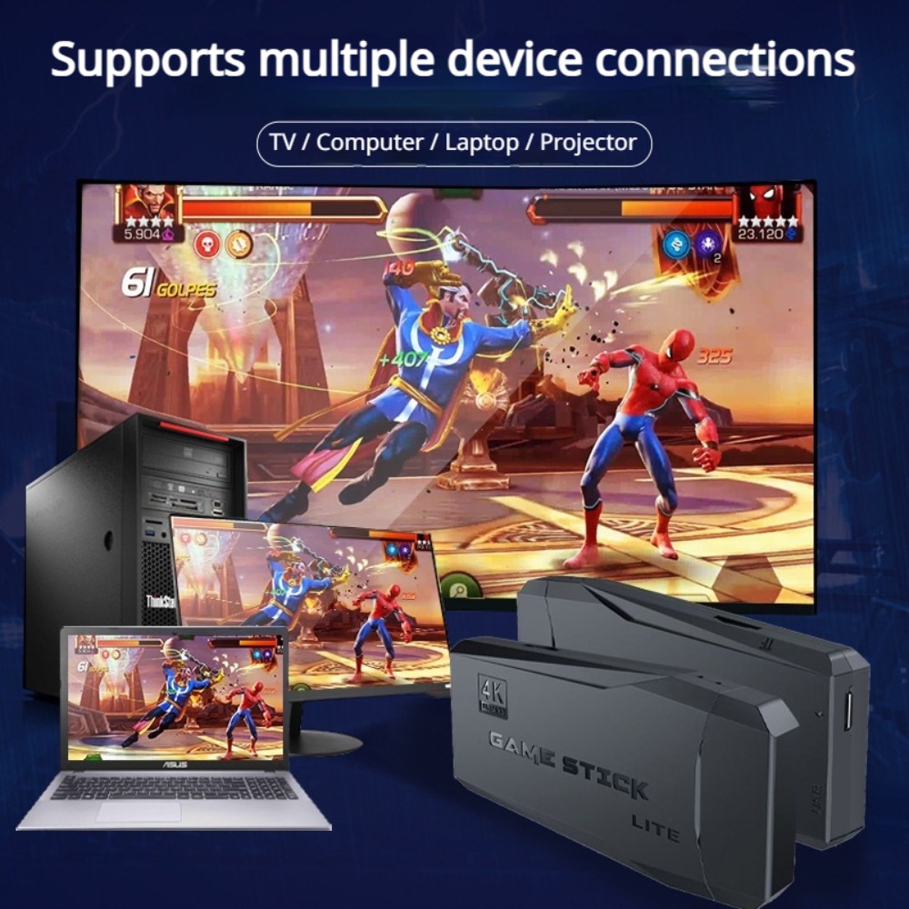 Portable 4K Retro Game Stick C - Retro Gaming Best Console 评论和价格