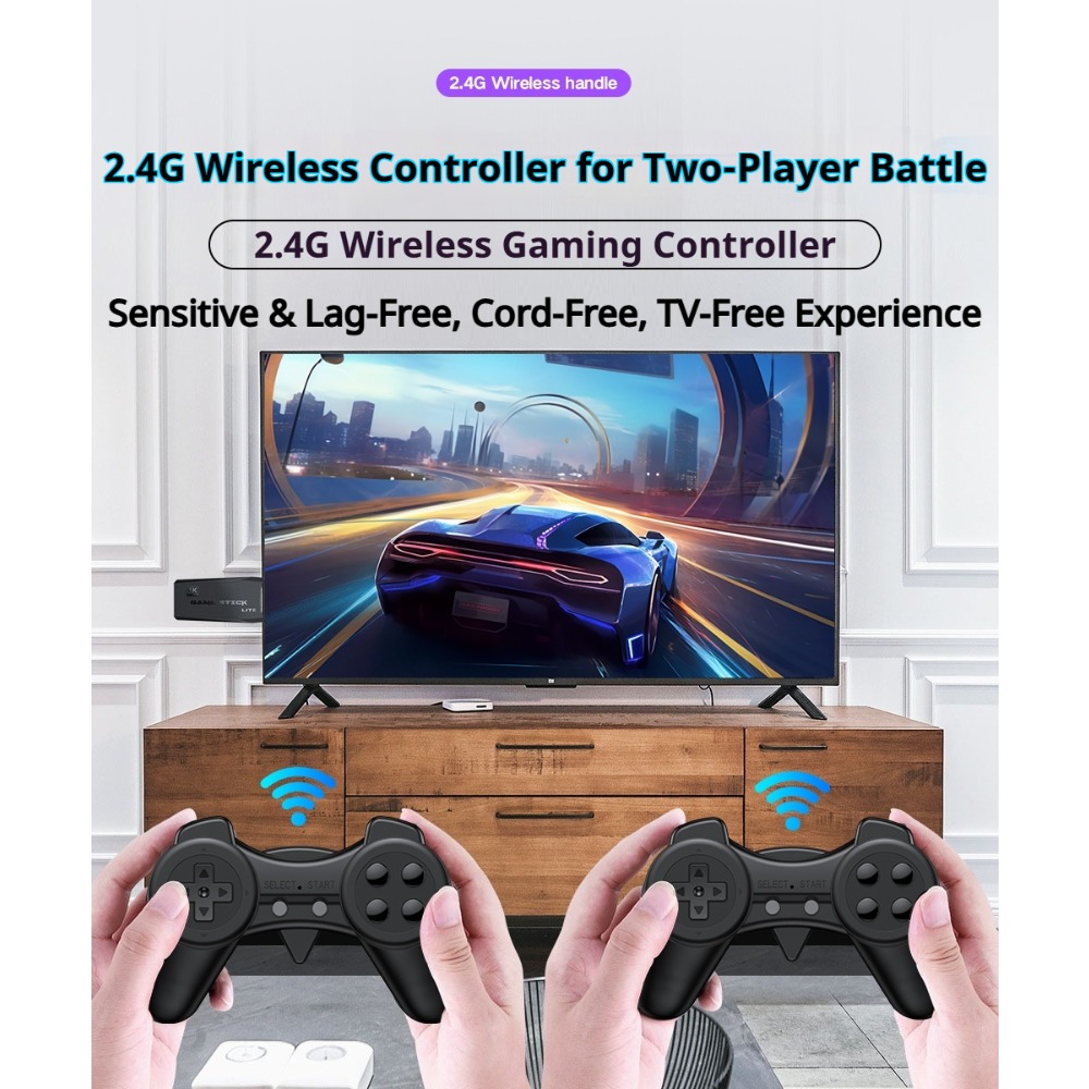 Portable 4K Retro Game Stick C - Retro Gaming Best Console 评论和价格