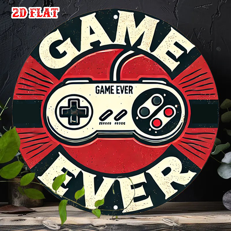 2D Flat 1pc Retro Gaming Round - Game Retro Gaming 评论和价格
