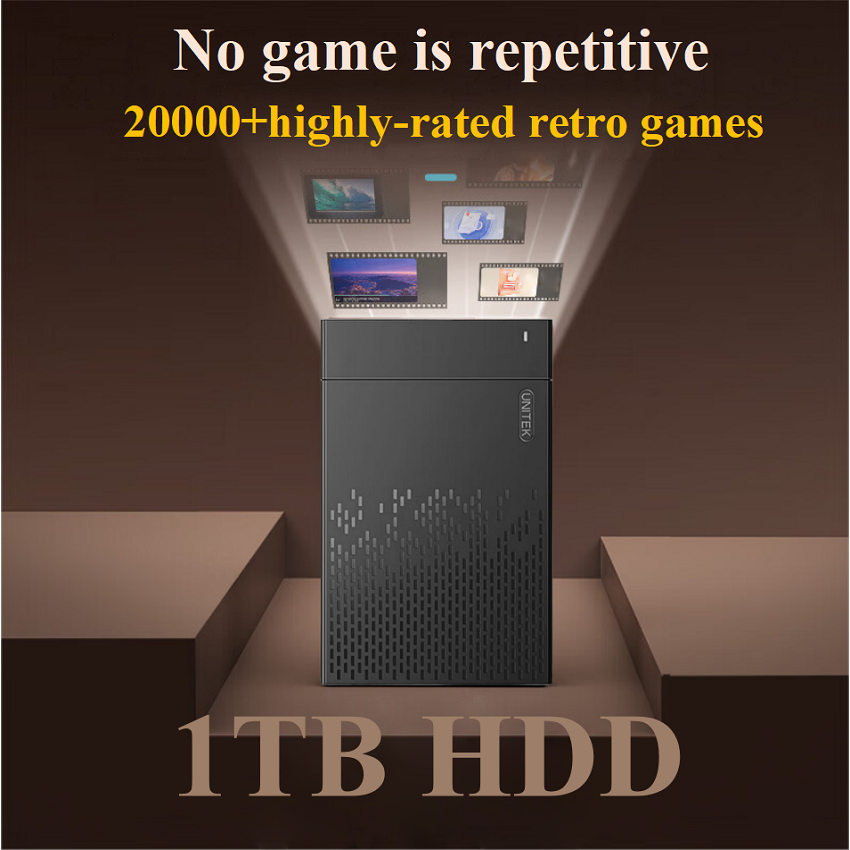 1TB Retro Gaming HDD 20000+ Re - Retro Gaming Com 评论和价格