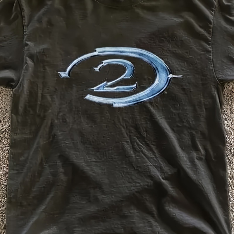 Retro Halo 2 Gaming Player T-s - Retro Gaming Style 评论和价格