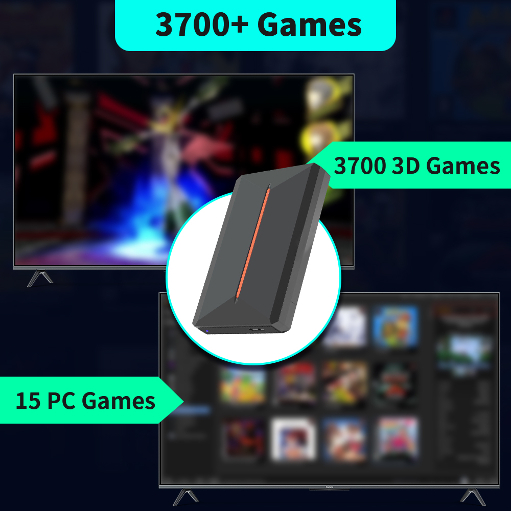 Launchbox OS 500GB Portable Ga - Retro Gaming Gadgets 评论和价格