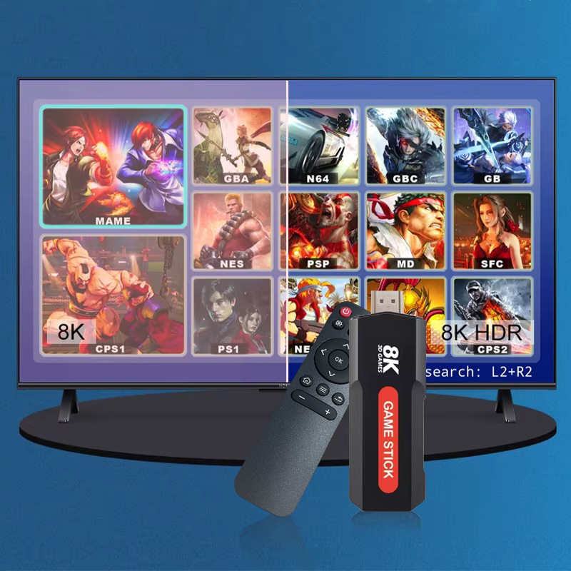 X2 Game Stick HD 4K 8K 3D Cons - Retro Gaming Best Console 评论和价格